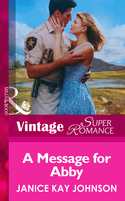Обложка книги «A Message for Abby»