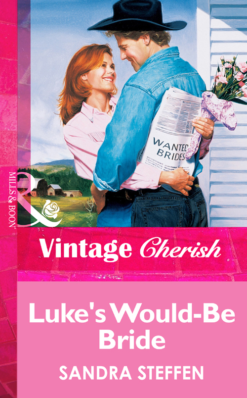 Обложка книги «Luke's Would-Be Bride»