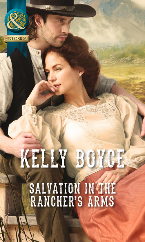 Обложка книги «Salvation in the Rancher's Arms»