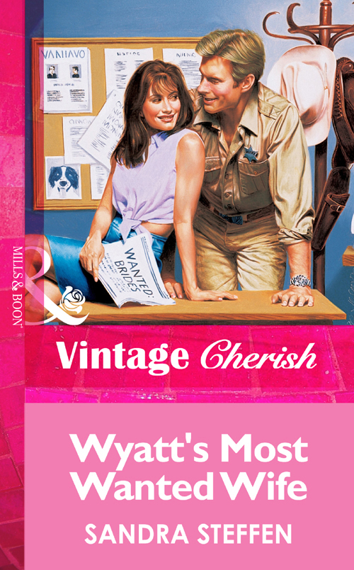 Обложка книги «Wyatt's Most Wanted Wife»