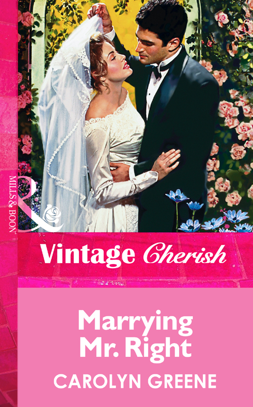 Обложка книги «Marrying Mr. Right»