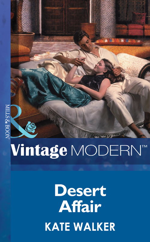 Обложка книги «Desert Affair»