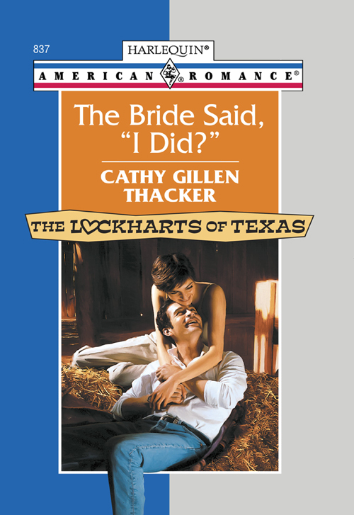 Обложка книги «The Bride Said, 'I Did?'»