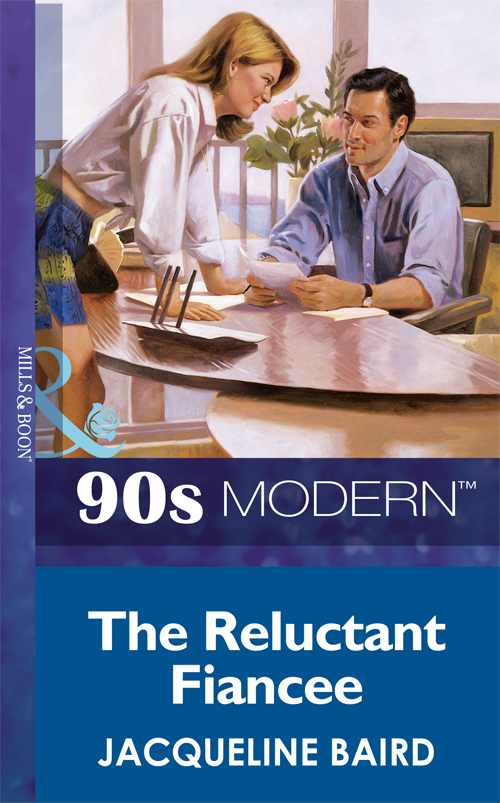 Обложка книги «The Reluctant Fiancee»