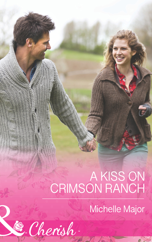 Обложка книги «A Kiss on Crimson Ranch»