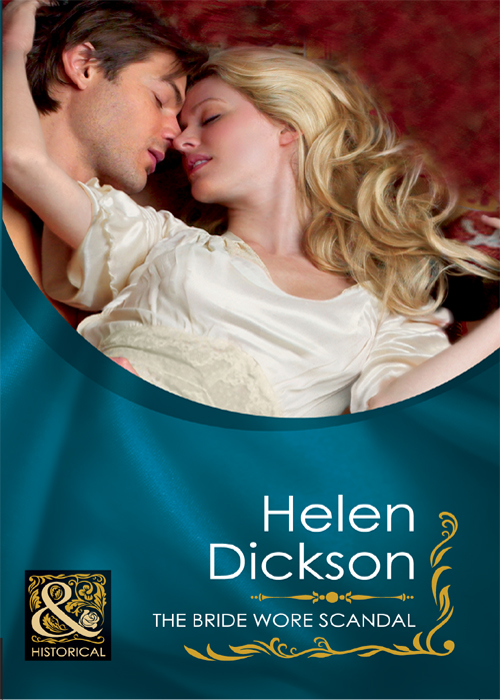 Обложка книги «The Bride Wore Scandal»