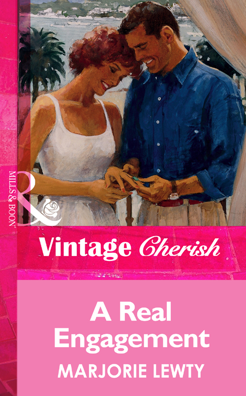Обложка книги «A Real Engagement»
