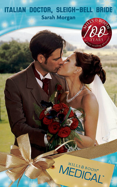 Обложка книги «Italian Doctor, Sleigh-Bell Bride»