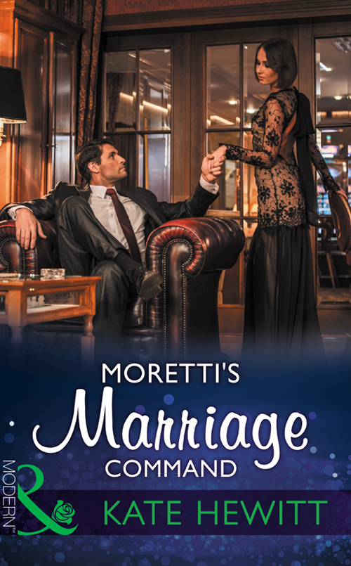 Обложка книги «Moretti's Marriage Command»