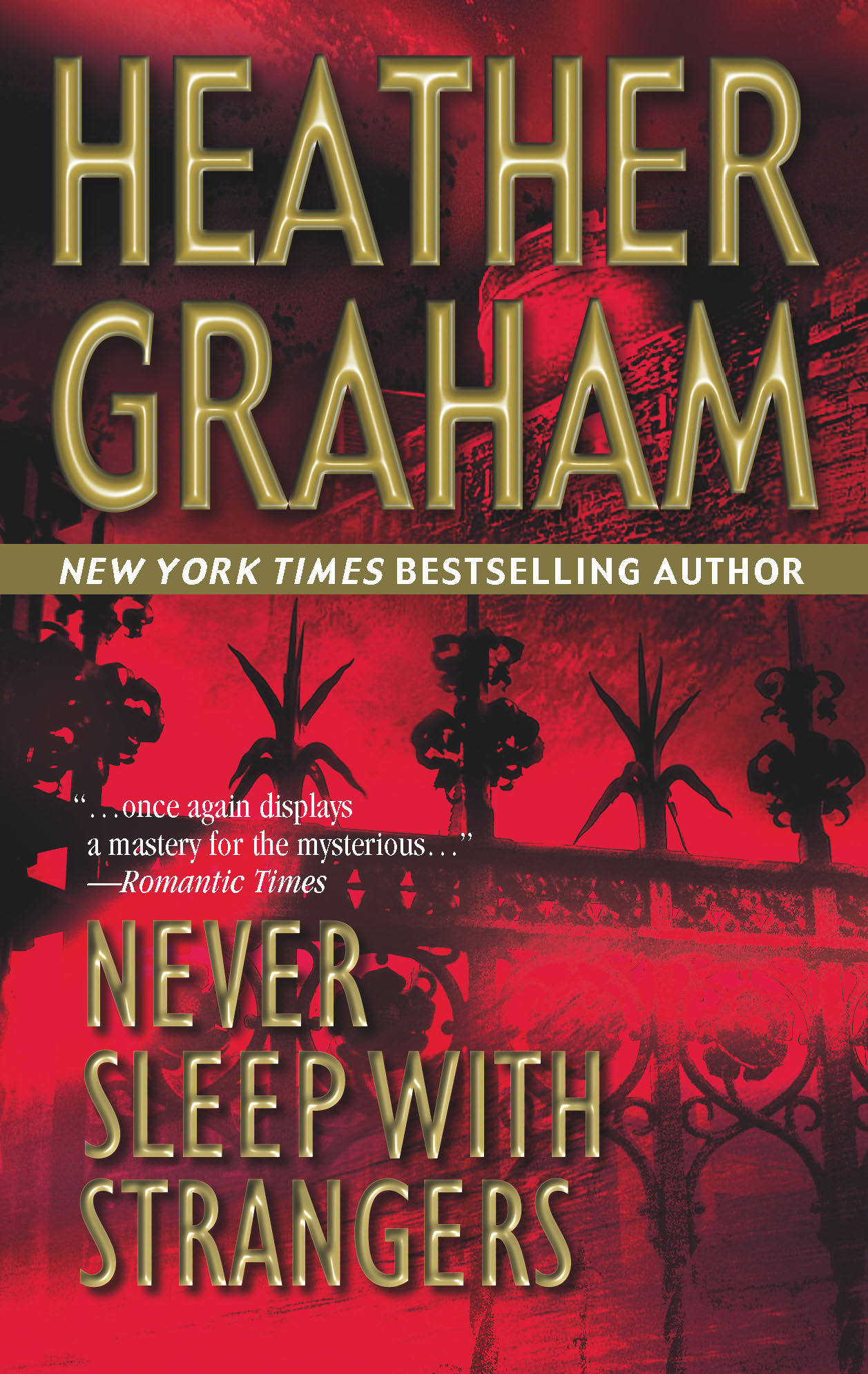 Обложка книги «Never Sleep With Strangers»