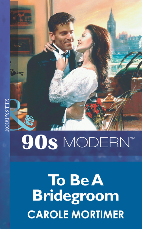 Обложка книги «To Be A Bridegroom»