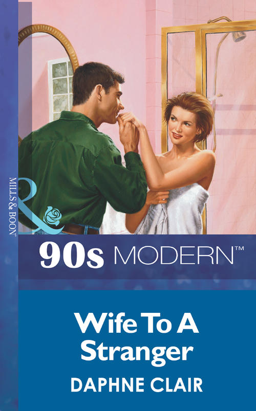 Обложка книги «Wife To A Stranger»