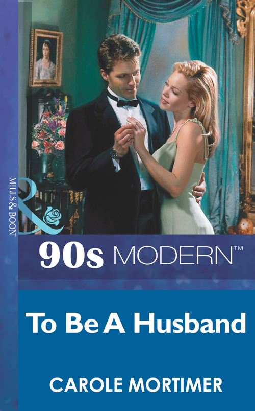 Обложка книги «To Be A Husband»