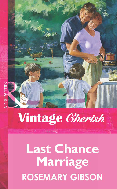 Обложка книги «Last Chance Marriage»