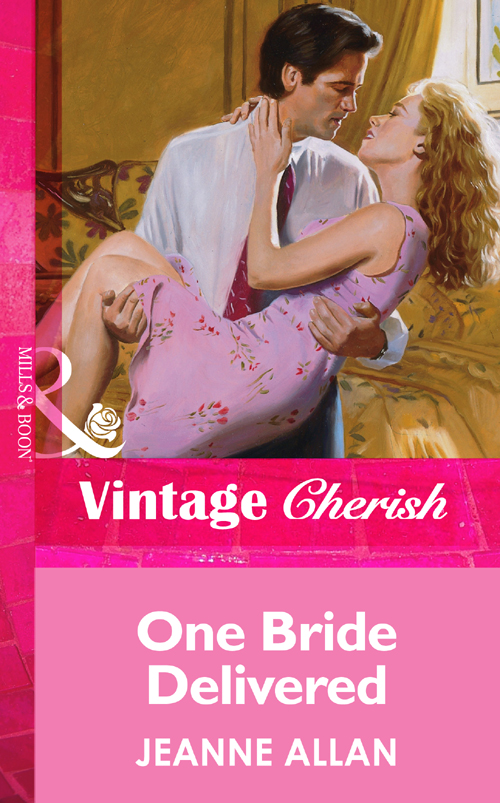 Обложка книги «One Bride Delivered»