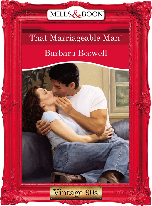 Обложка книги «That Marriageable Man!»