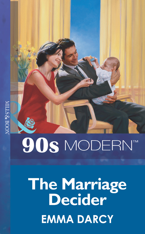 Обложка книги «The Marriage Decider»