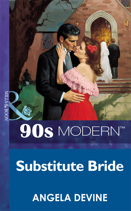 Обложка книги «Substitute Bride»