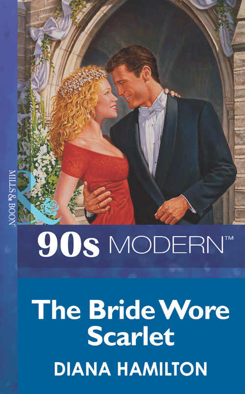 Обложка книги «The Bride Wore Scarlet»