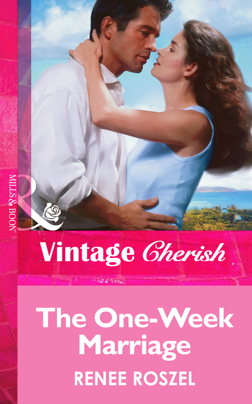 Обложка книги «The One-Week Marriage»