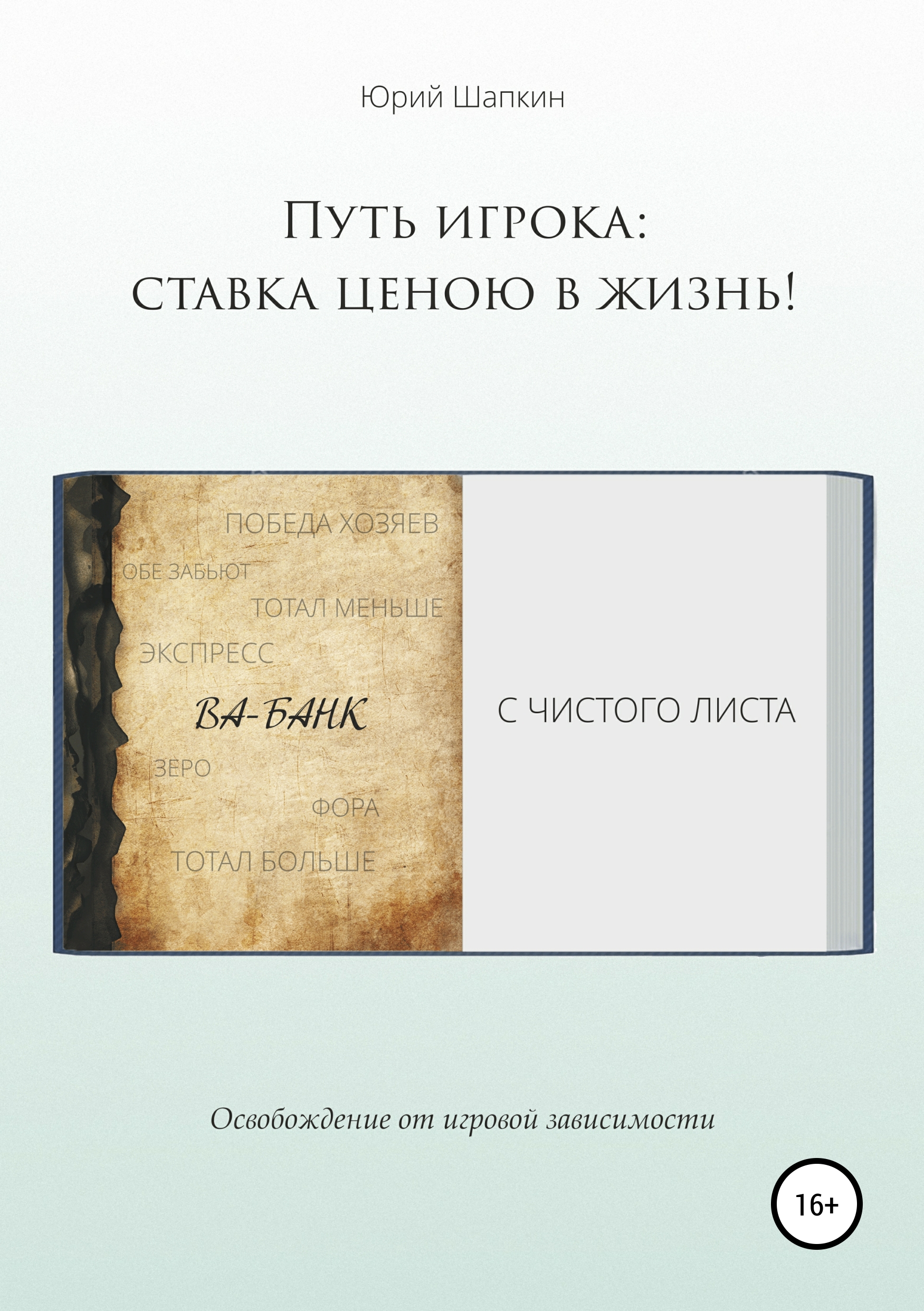 Обложка книги «Путь игрока: ставка ценою в жизнь!»