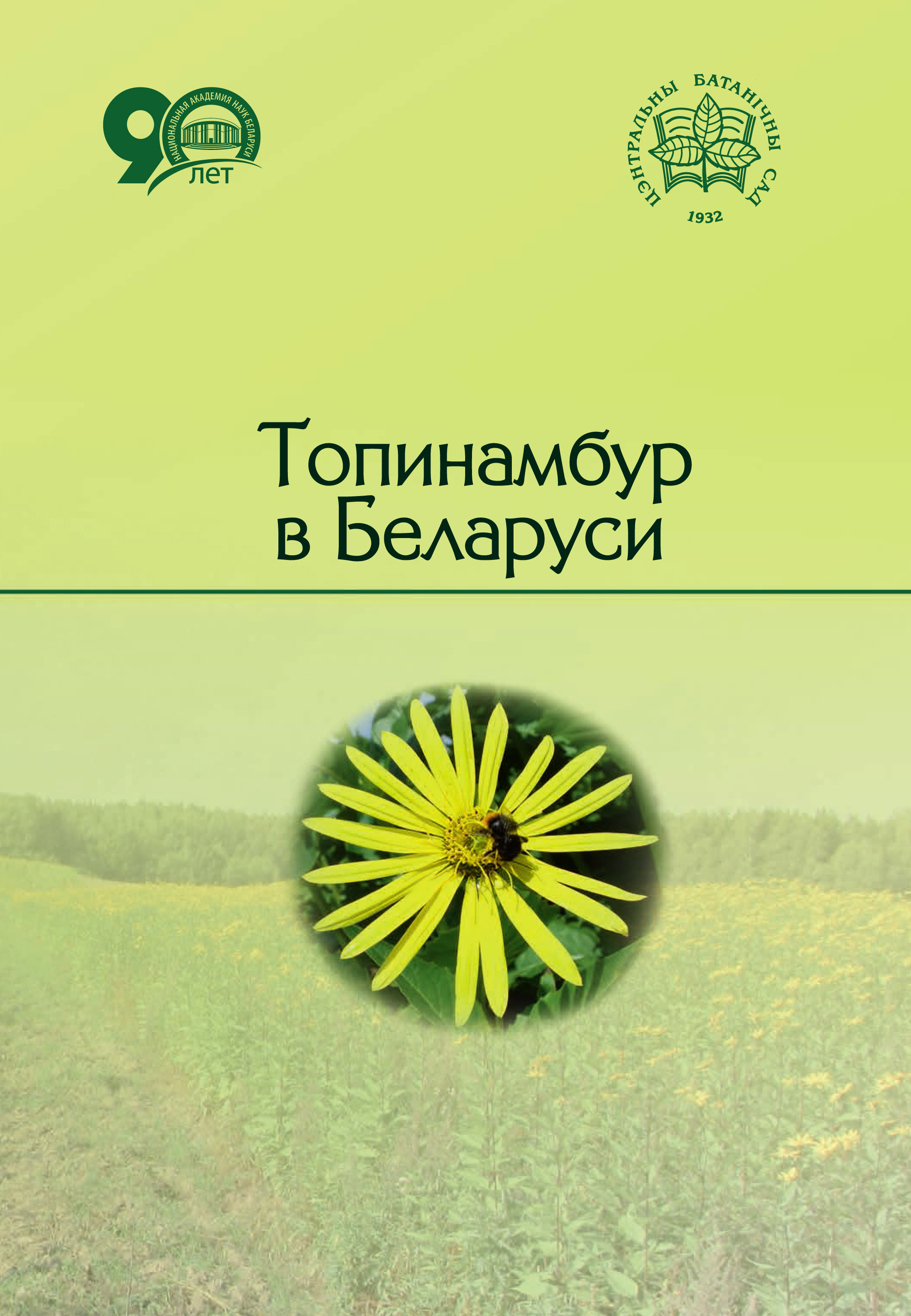 Обложка книги «Топинамбур в Беларуси»