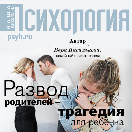 Обложка книги «Развод родителей – трагедия для ребенка»