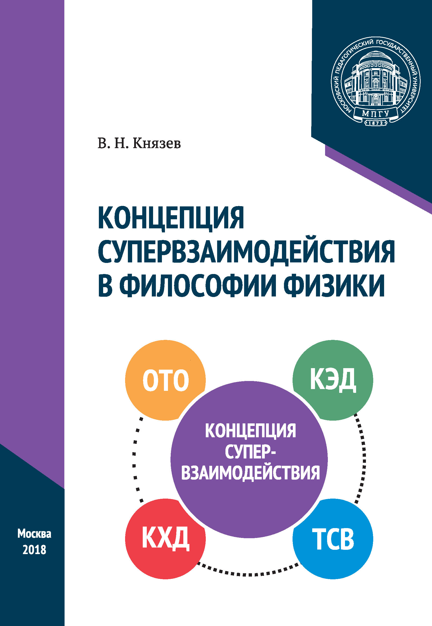 Обложка книги «Концепция супервзаимодействия в философии физики»
