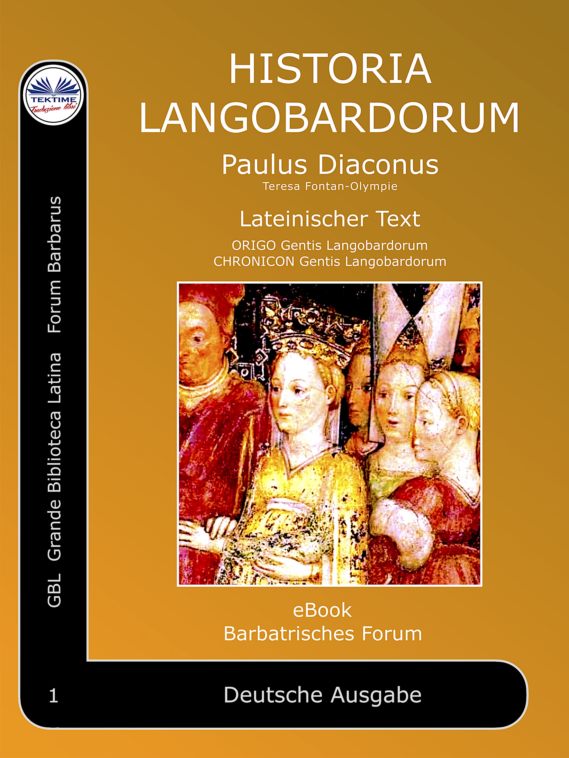 Обложка книги «Historia Langobardorum»