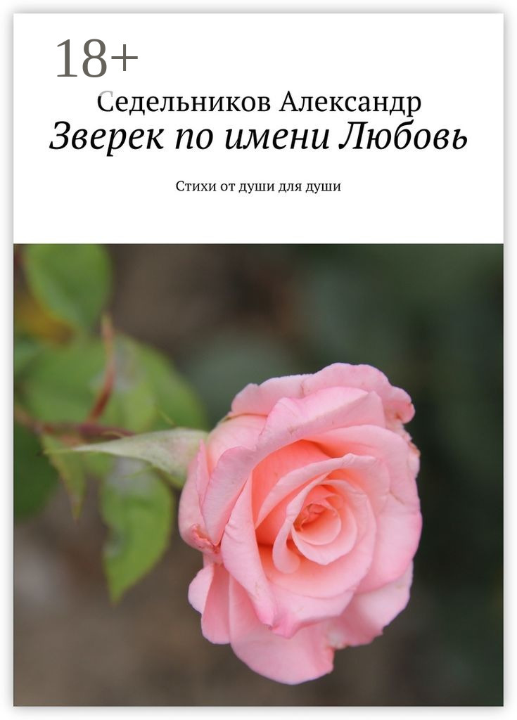 Обложка книги «Зверек по имени Любовь. Стихи от души для души»