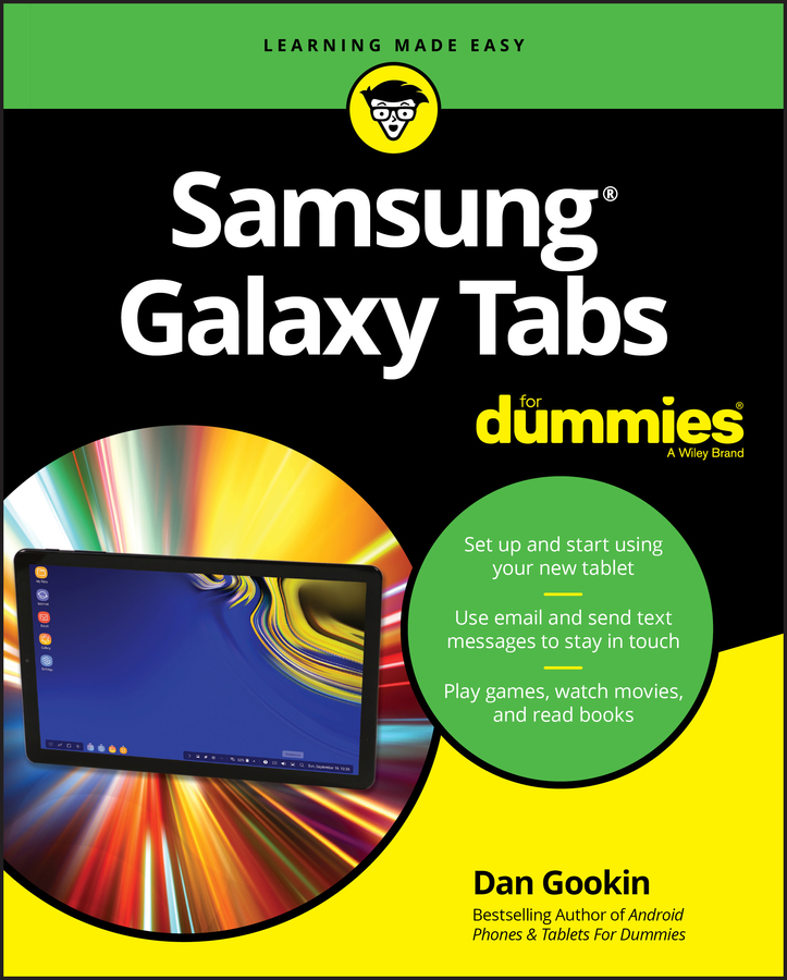 Обложка книги «Samsung Galaxy Tabs For Dummies»