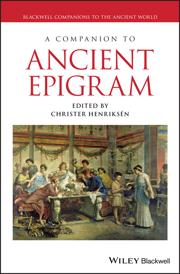 Обложка книги «A Companion to Ancient Epigram»
