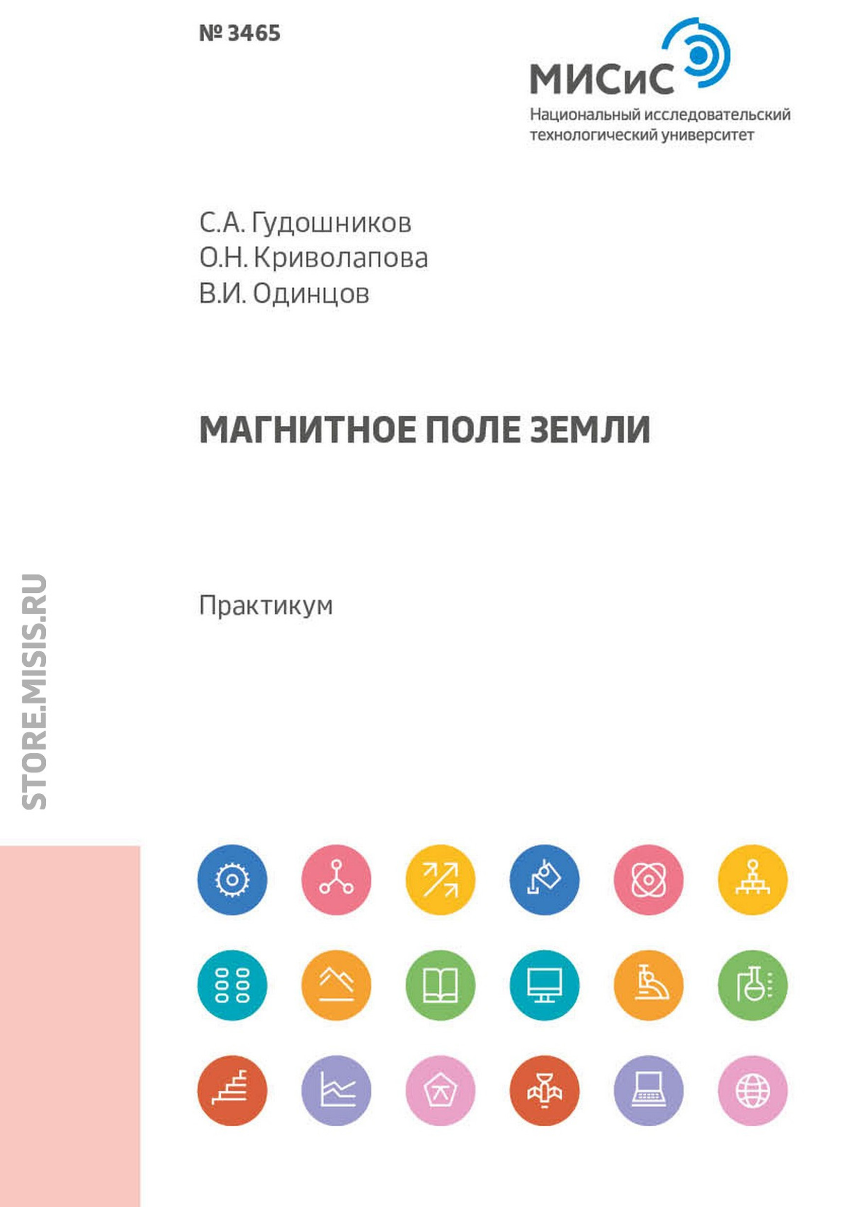 Обложка книги «Магнитное поле Земли. Практикум»