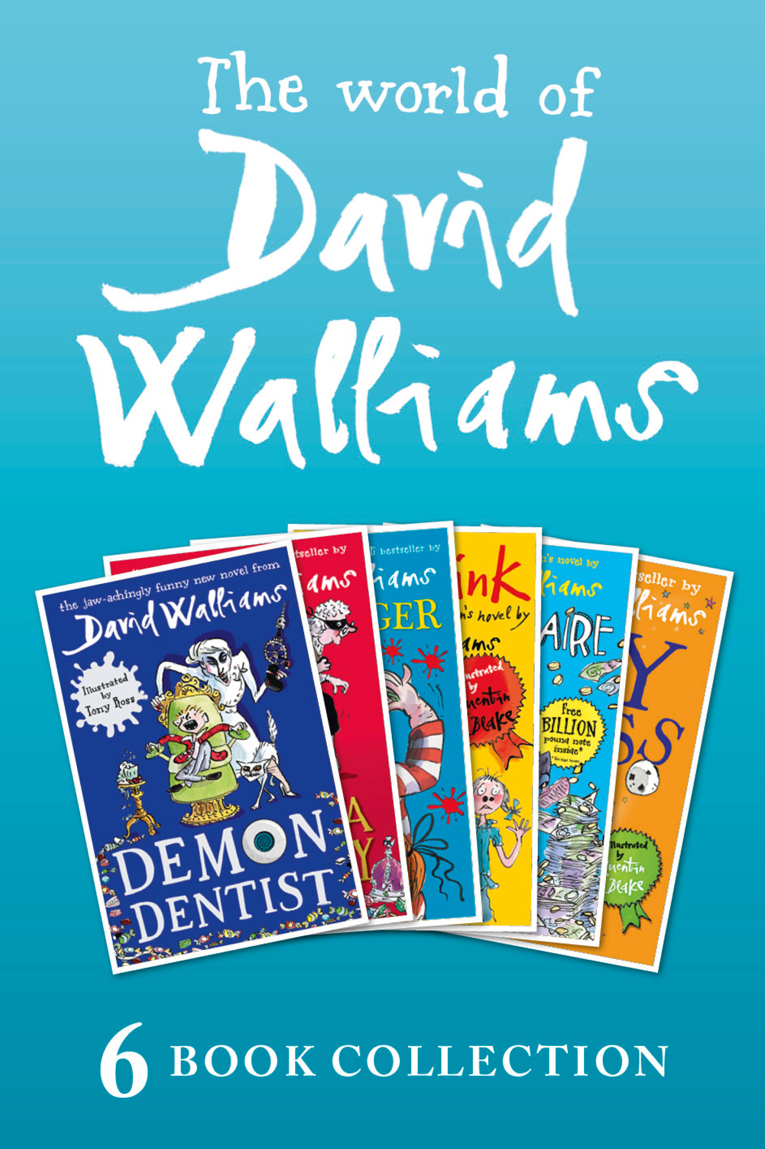 Обложка книги «The World of David Walliams: 6 Book Collection»