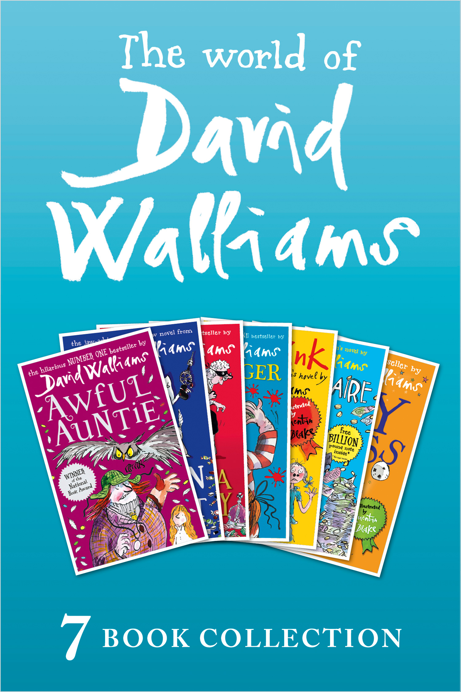 Обложка книги «The World of David Walliams: 7 Book Collection»