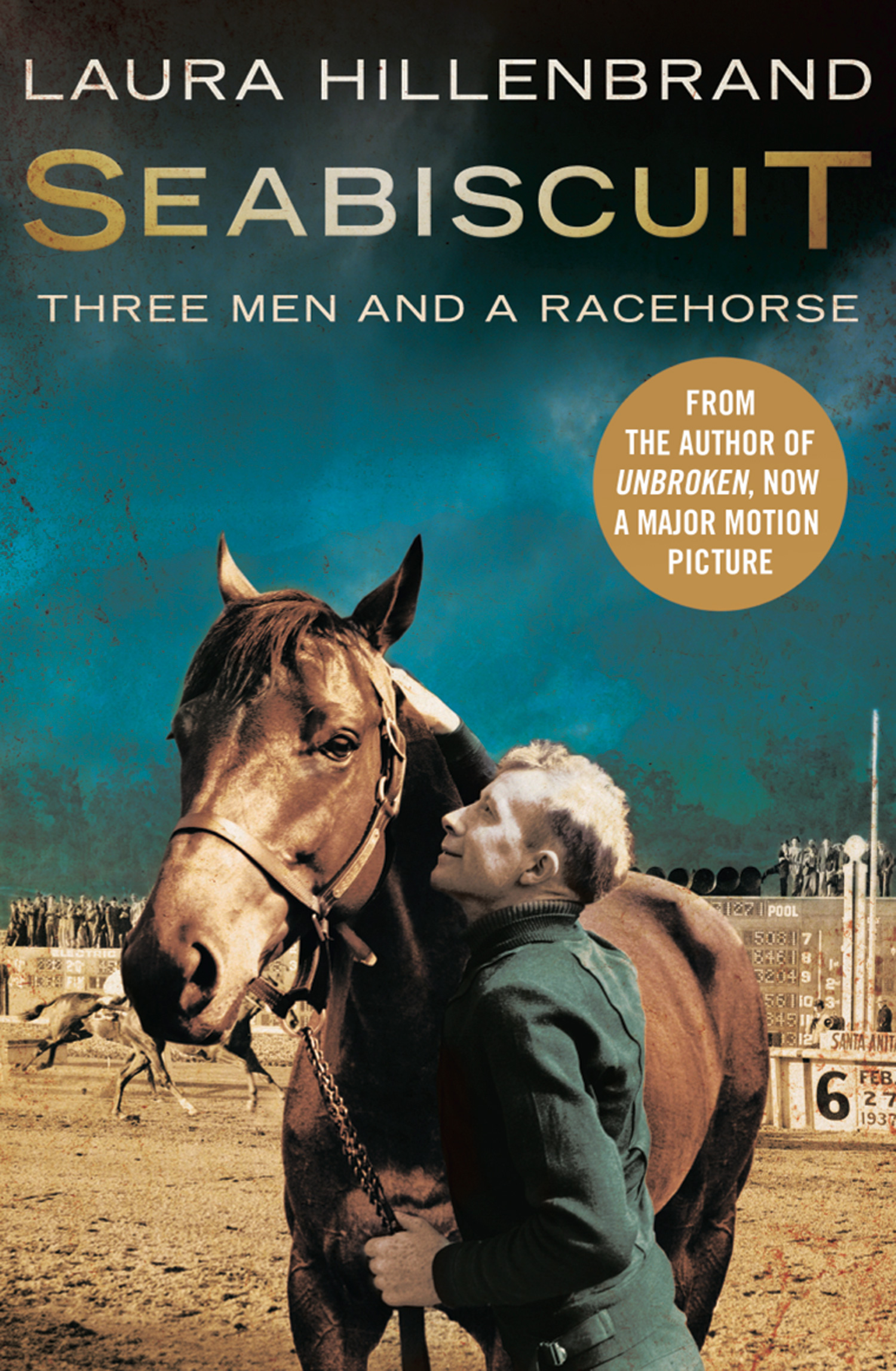 Обложка книги «Seabiscuit: The True Story of Three Men and a Racehorse»