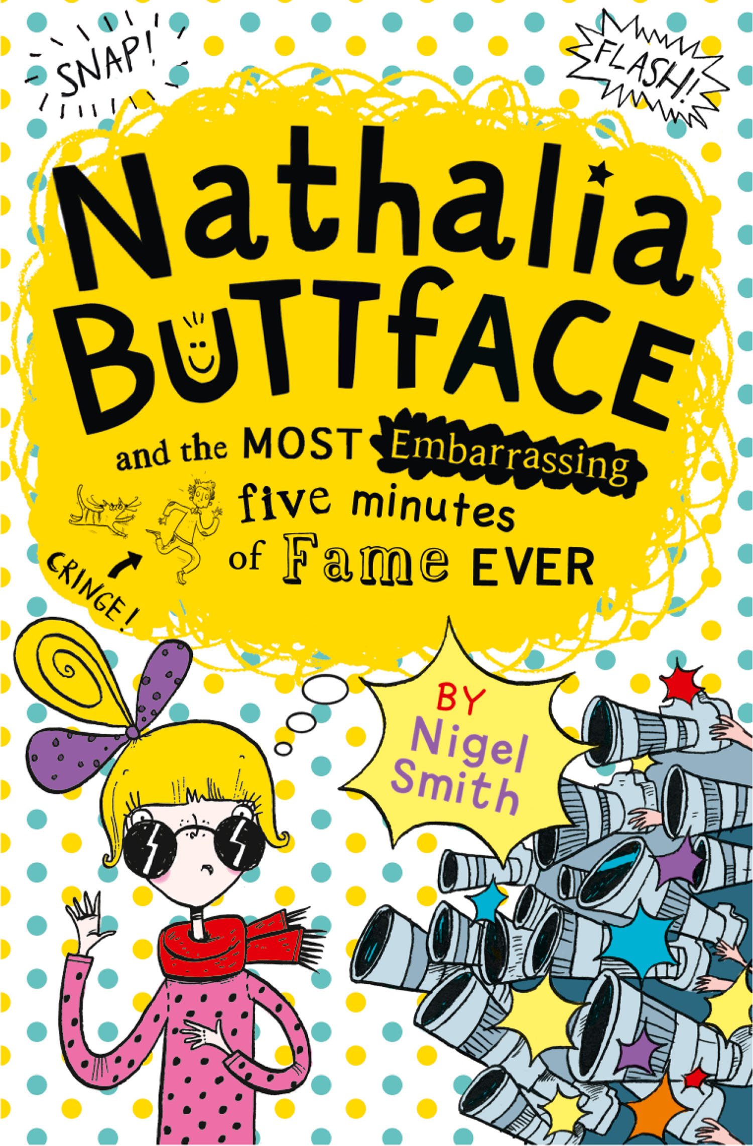 Обложка книги «Nathalia Buttface and the Most Embarrassing Five Minutes of Fame Ever»