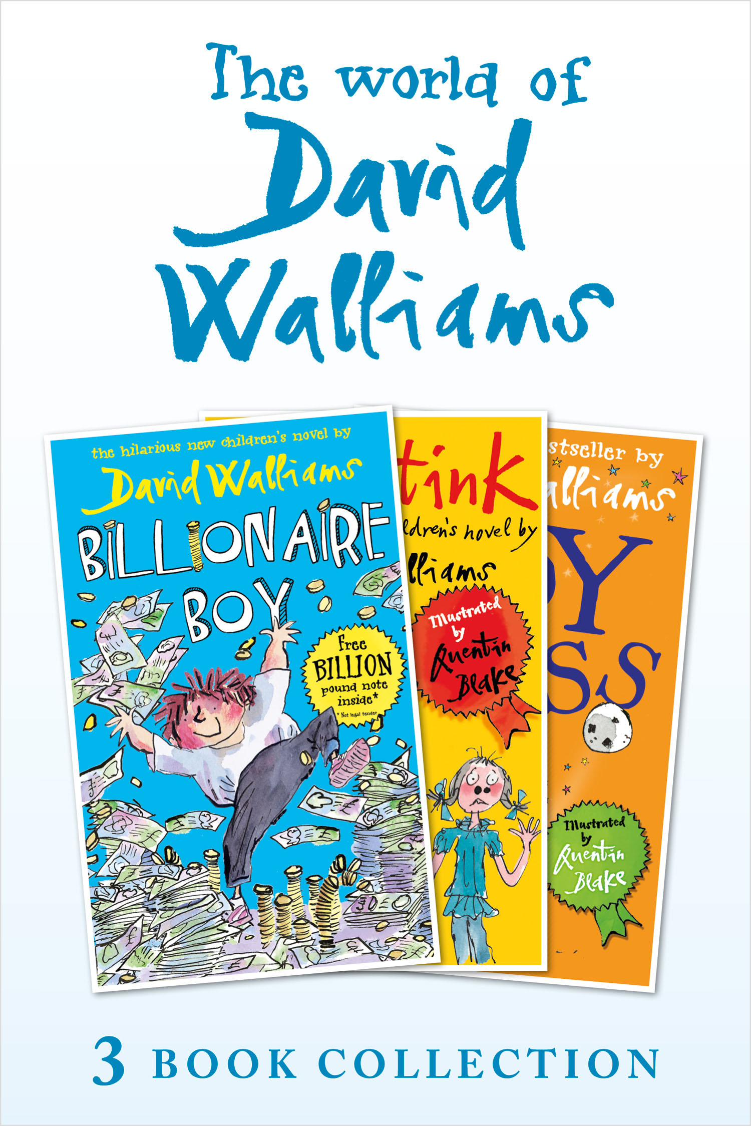 Обложка книги «The World of David Walliams 3 Book Collection»