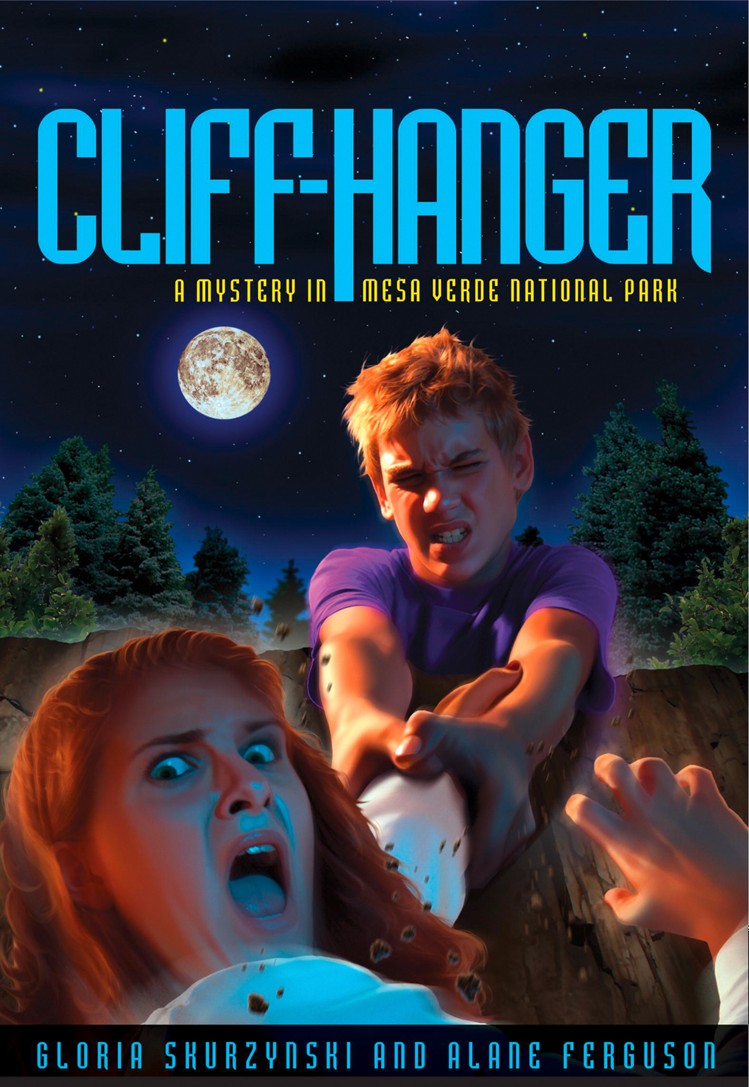 Обложка книги «Mysteries in Our National Parks: Cliff-Hanger: A Mystery in Mesa Verde National Park»