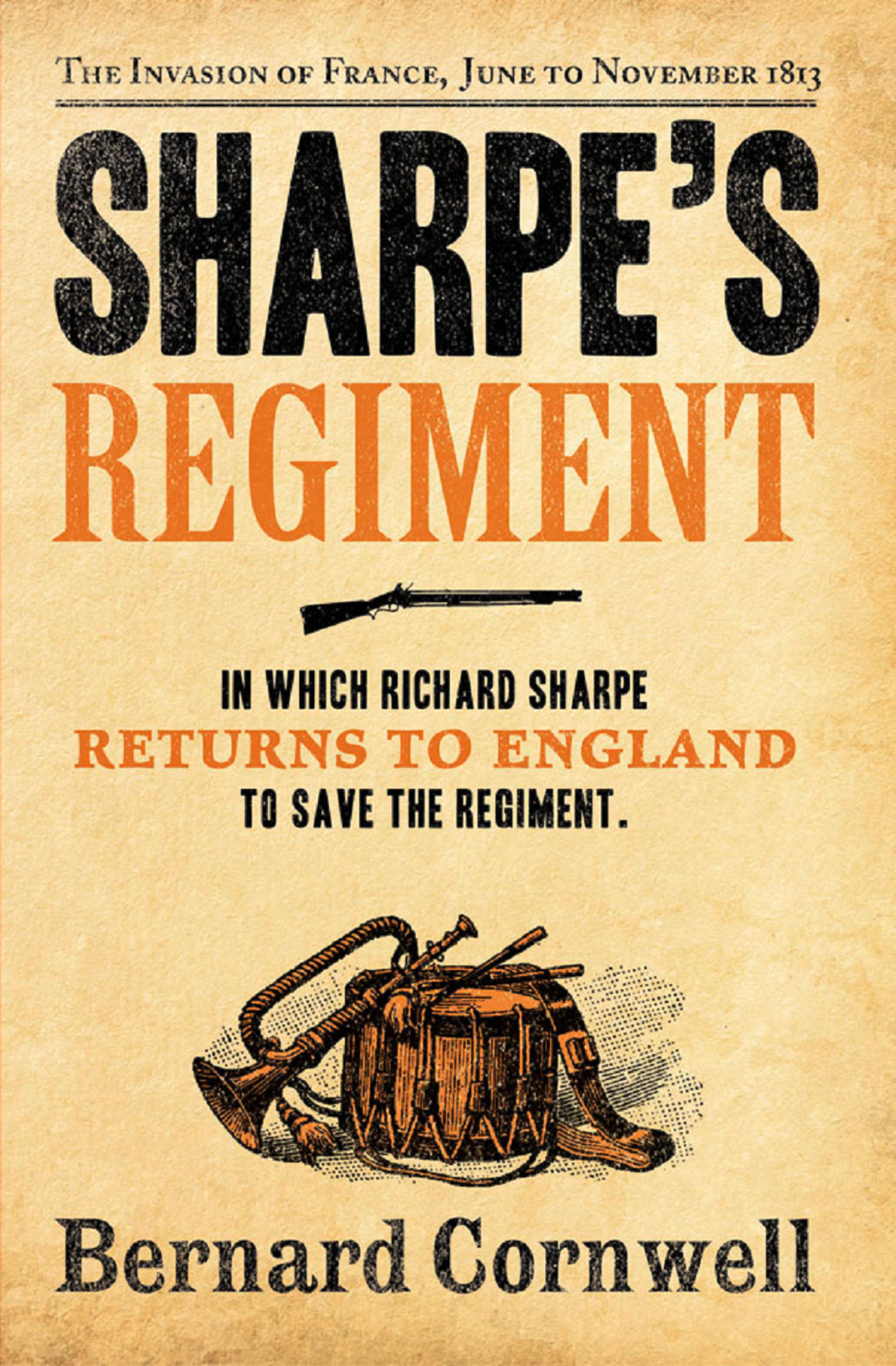Обложка книги «Sharpe’s Regiment: The Invasion of France, June to November 1813»