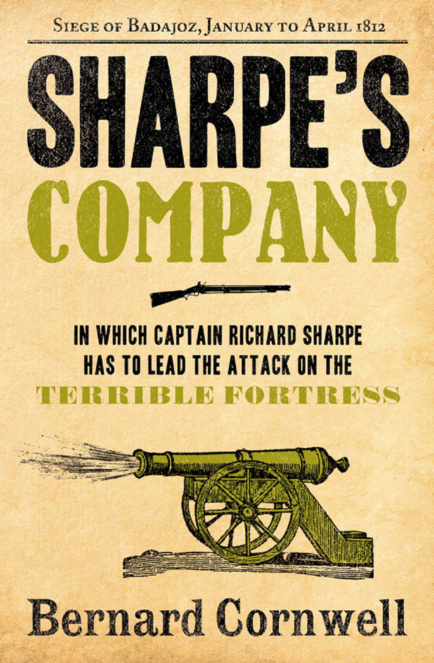 Обложка книги «Sharpe’s Company: The Siege of Badajoz, January to April 1812»