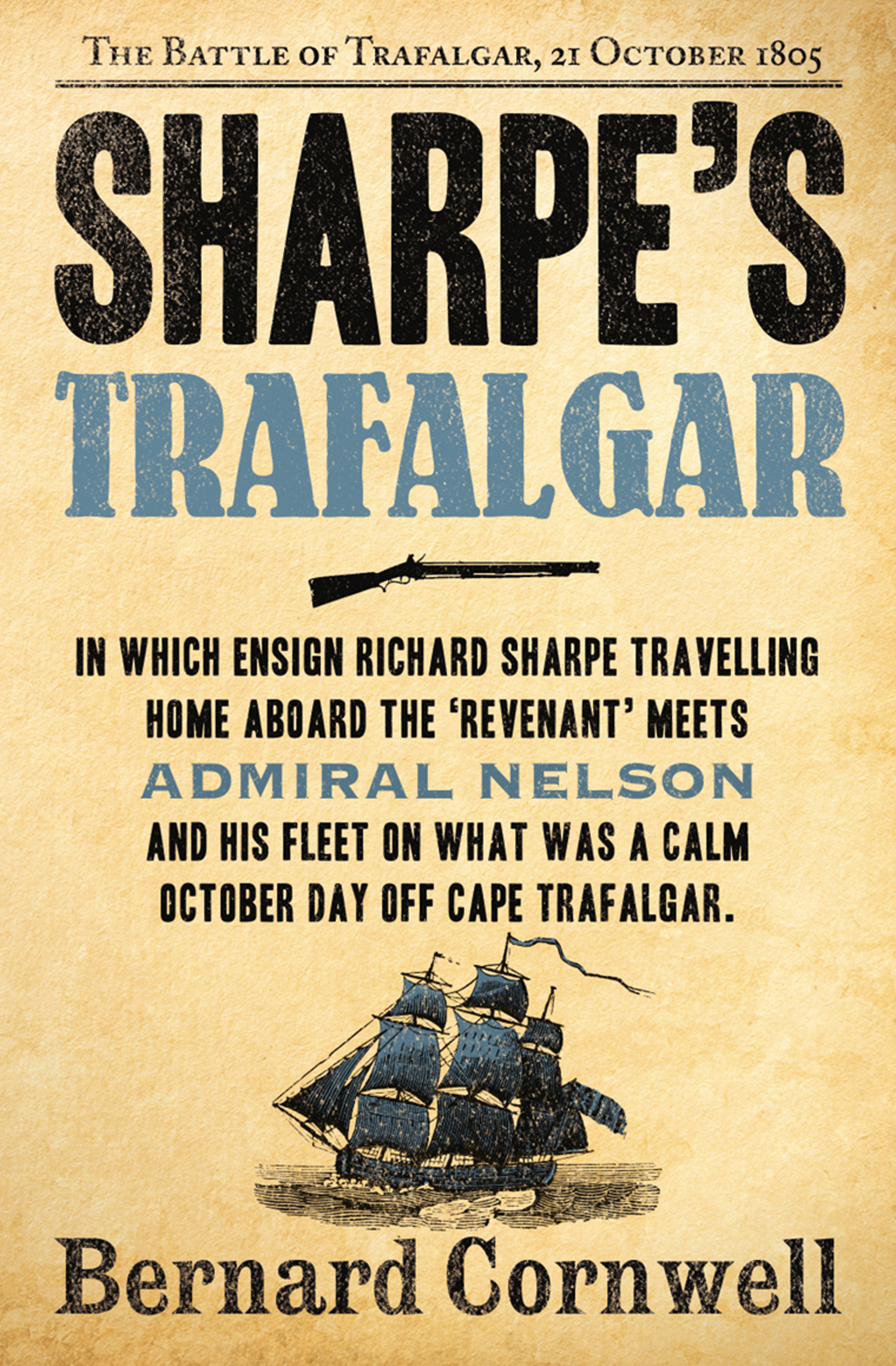 Обложка книги «Sharpe’s Trafalgar: The Battle of Trafalgar, 21 October 1805»