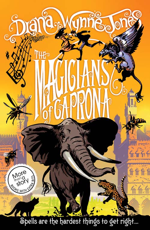 Обложка книги «The Magicians of Caprona»