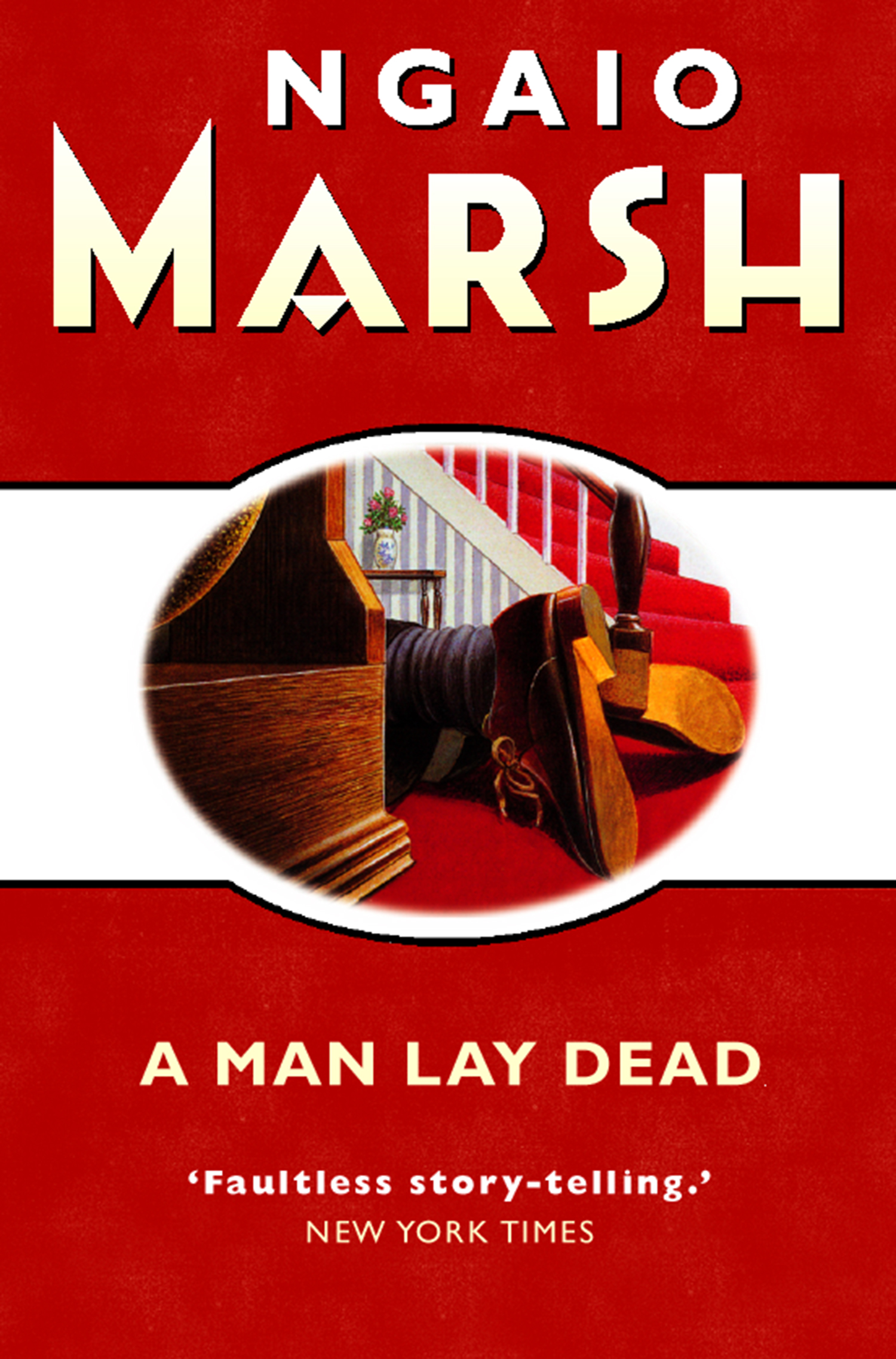 Обложка книги «A Man Lay Dead»