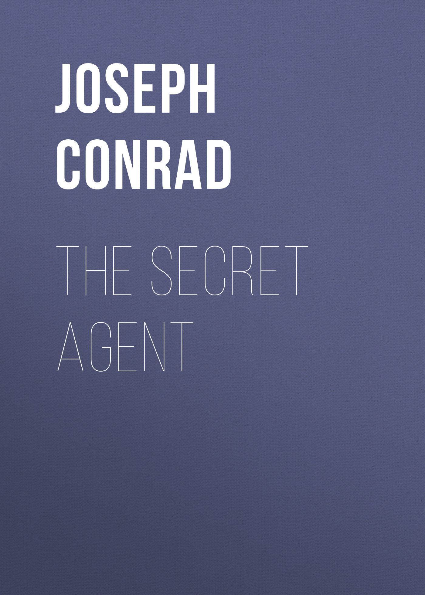 Обложка книги «The Secret Agent»