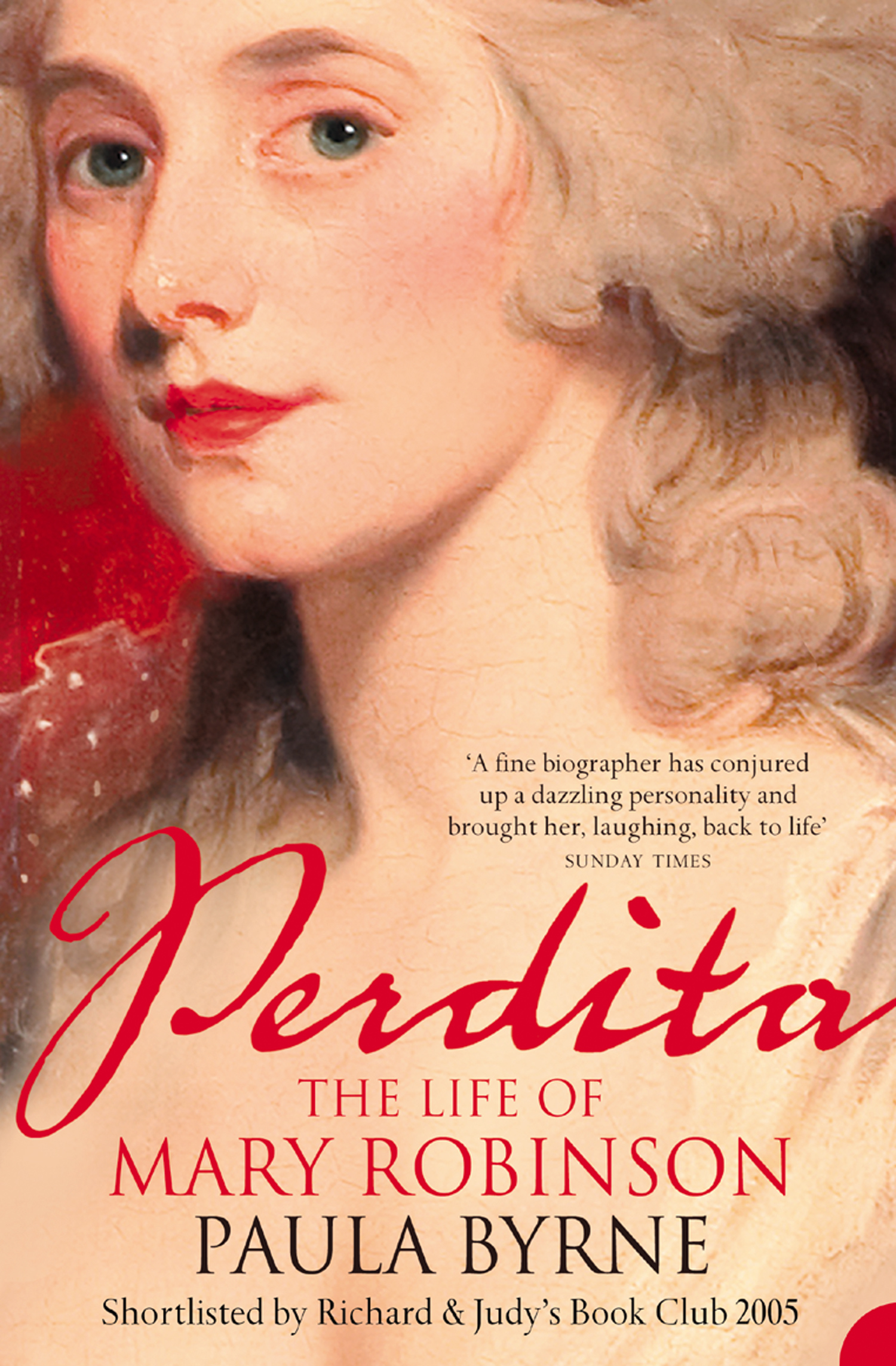 Обложка книги «Perdita: The Life of Mary Robinson»