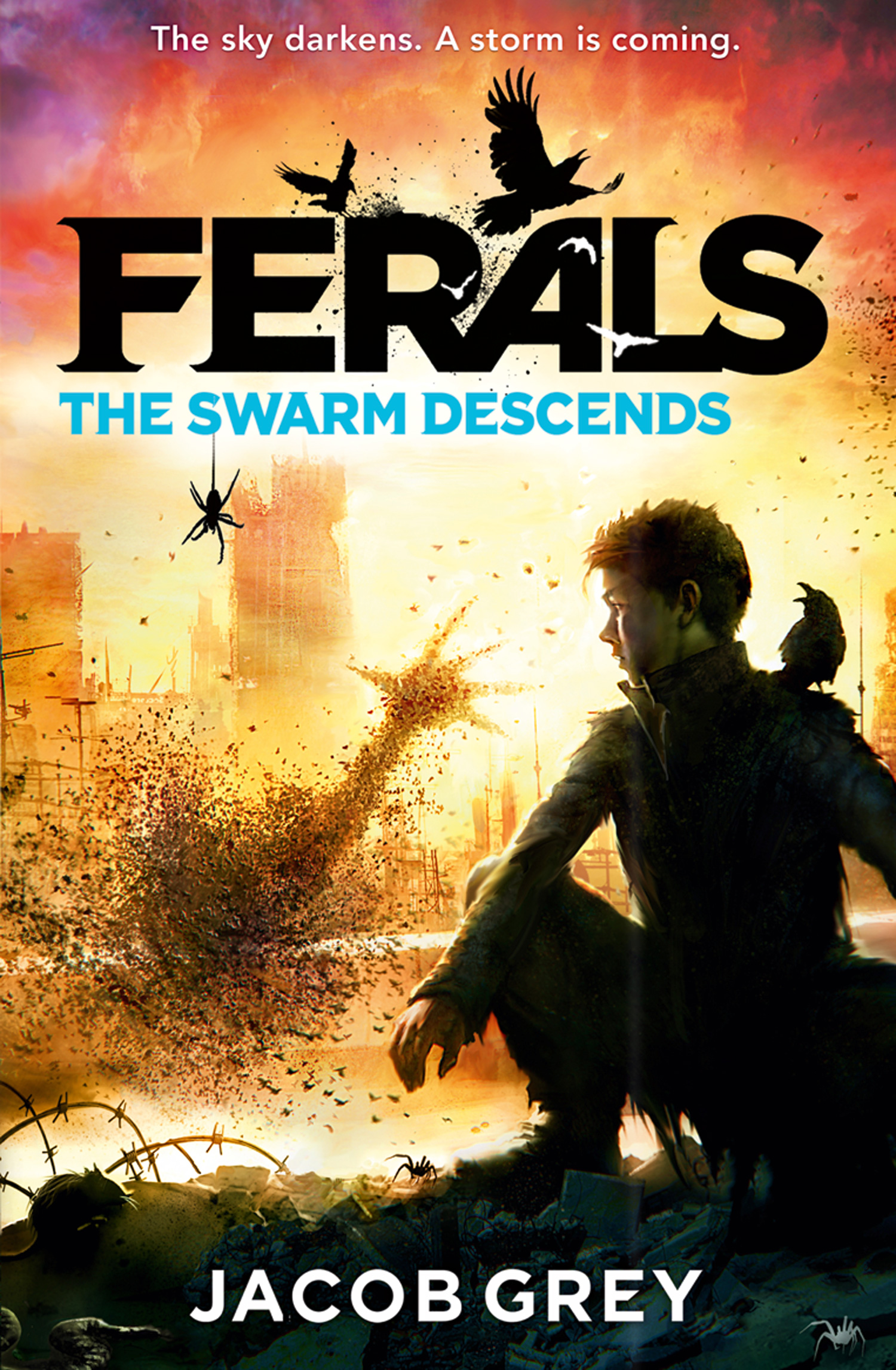 Обложка книги «The Swarm Descends»