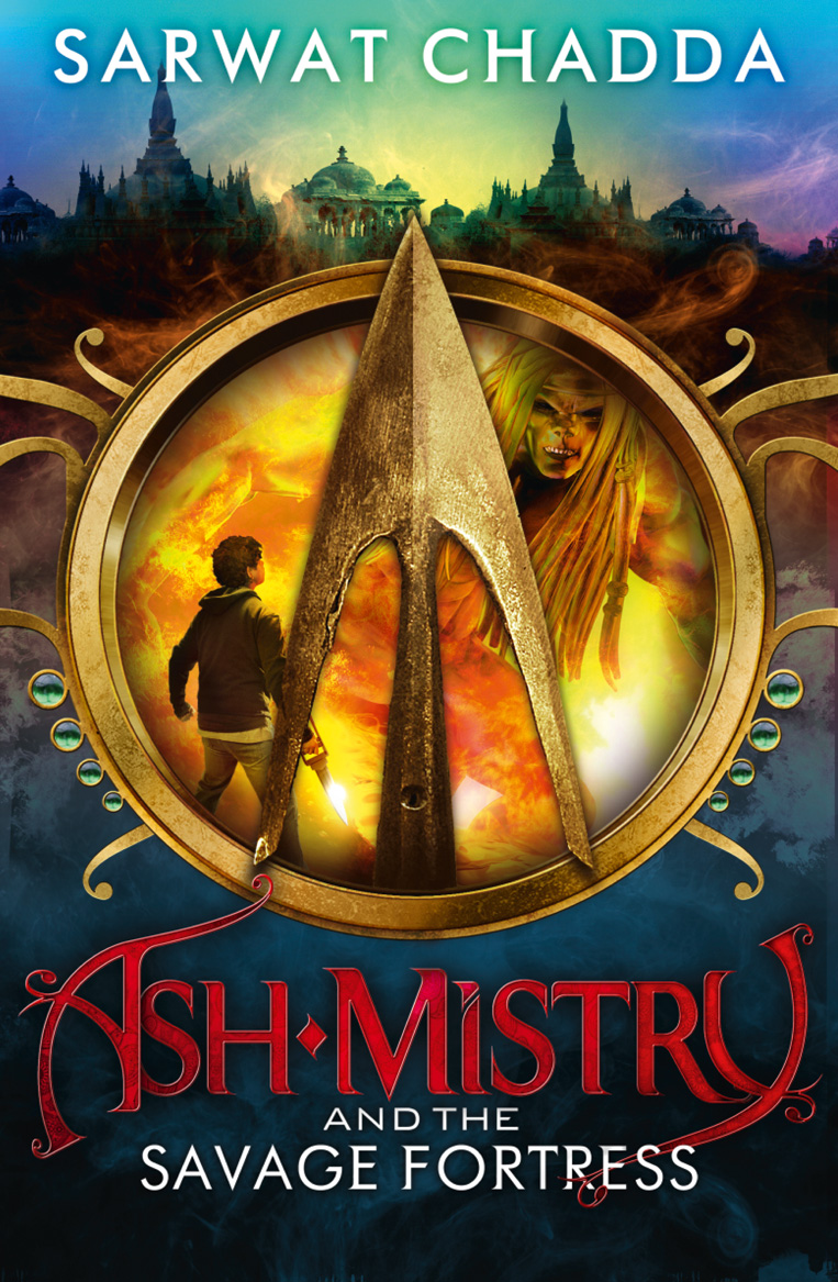 Обложка книги «Ash Mistry and the Savage Fortress»