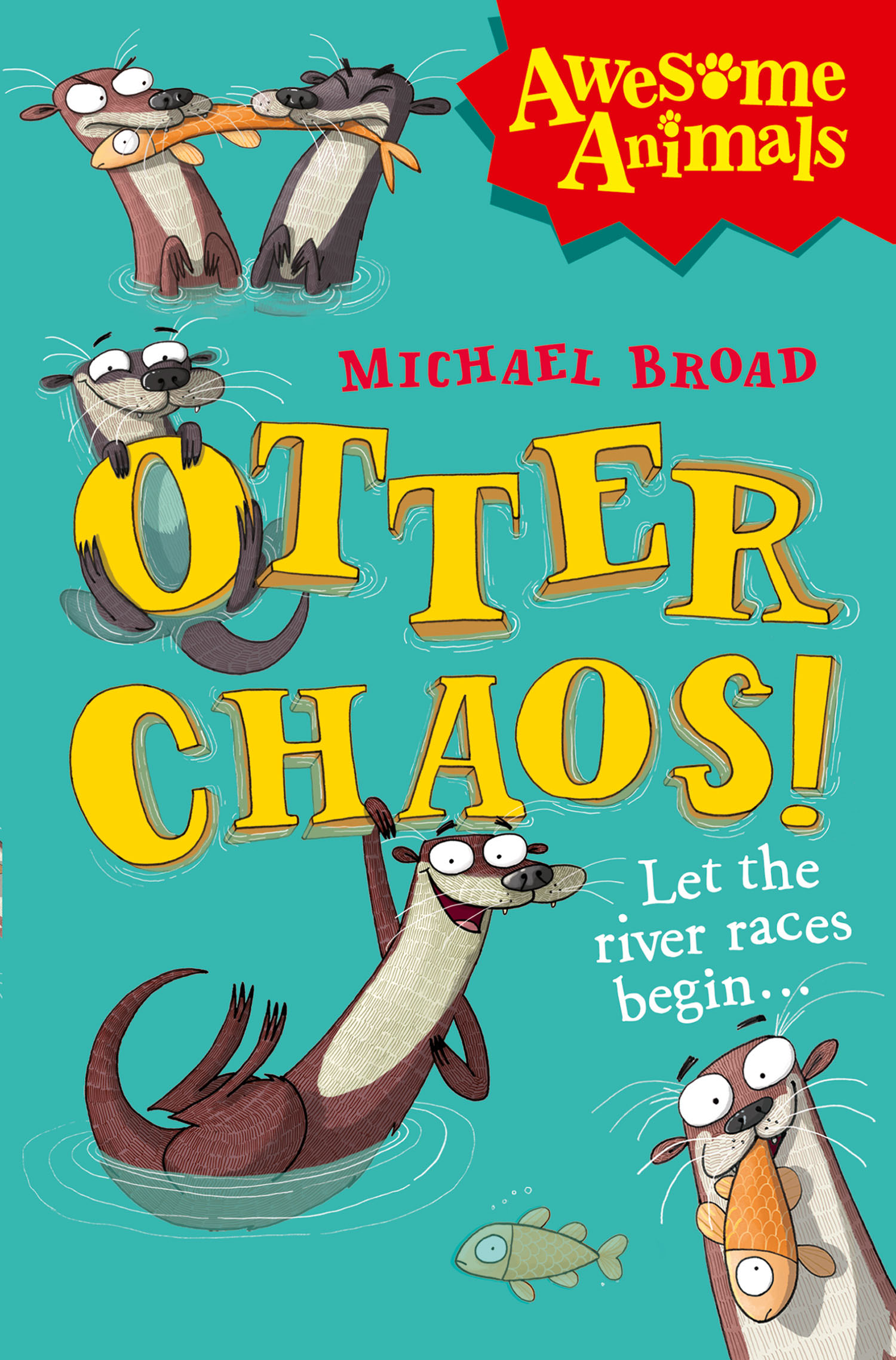 Обложка книги «Otter Chaos!»
