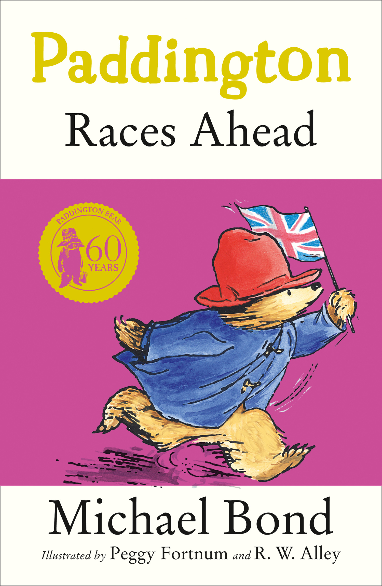 Обложка книги «Paddington Races Ahead»